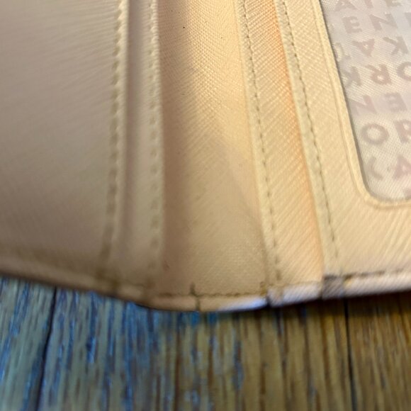 Kate Spade Laurel Way Stacy Clutch Wallet Dusty Blush Pink Saffiano Leather - Picture 13 of 14